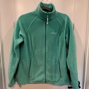 Columbia Sea Foam Green Fleece size M